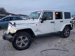 Carros salvage sin ofertas aún a la venta en subasta: 2017 Jeep Wrangler Unlimited Sahara