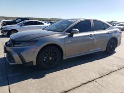 Salvage cars for sale at Grand Prairie, TX auction: 2025 Toyota Camry XSE