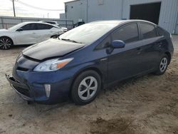 Salvage cars for sale at Jacksonville, FL auction: 2015 Toyota Prius