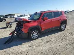 Salvage SUVs for sale at auction: 2018 Jeep Renegade Latitude