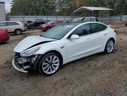 Salvage cars for sale from Copart Austell, GA: 2019 Tesla Model 3