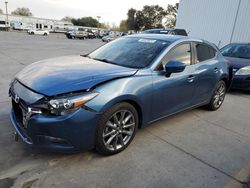 Salvage cars for sale at Sacramento, CA auction: 2018 Mazda 3 Touring