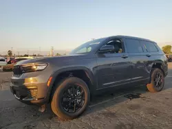 Vehiculos salvage en venta de Copart Colton, CA: 2024 Jeep Grand Cherokee L Laredo