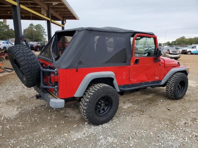 2004 Jeep Wrangler / TJ Sport