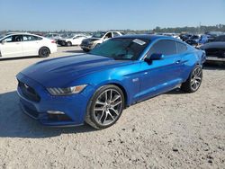 Ford Mustang gt salvage cars for sale: 2017 Ford Mustang GT