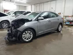 Salvage cars for sale at Madisonville, TN auction: 2022 Hyundai Accent SE