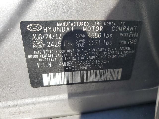 2012 Hyundai Sonata Hybrid