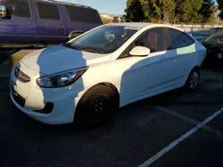 Salvage cars for sale at Rancho Cucamonga, CA auction: 2017 Hyundai Accent SE