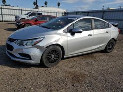 Salvage cars for sale at Mercedes, TX auction: 2017 Chevrolet Cruze LS