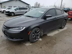 Salvage Cars with No Bids Yet For Sale at auction: 2015 Chrysler 200 S