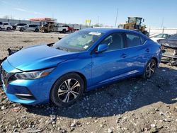 Salvage cars for sale at Cahokia Heights, IL auction: 2021 Nissan Sentra SV