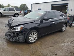 Salvage cars for sale at Shreveport, LA auction: 2016 Nissan Sentra S