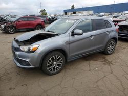 Mitsubishi Vehiculos salvage en venta: 2016 Mitsubishi Outlander Sport ES