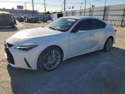 Lexus is salvage cars for sale: 2022 Lexus IS 300