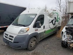 Salvage cars for sale at Montreal Est, QC auction: 2015 Dodge RAM Promaster 3500 3500 High