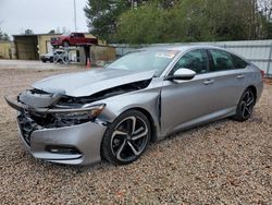 Salvage cars for sale at Knightdale, NC auction: 2019 Honda Accord Sport