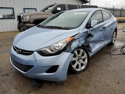 Salvage cars for sale at Pekin, IL auction: 2012 Hyundai Elantra GLS