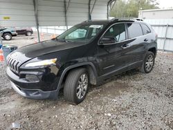 Salvage cars for sale at Augusta, GA auction: 2018 Jeep Cherokee Limited