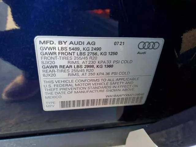 2021 Audi Q5 Premium Plus