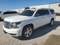 Chevrolet Suburban salvage cars for sale: 2015 Chevrolet Suburban K1500 LTZ