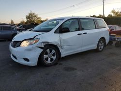 Salvage cars for sale at San Martin, CA auction: 2014 Toyota Sienna