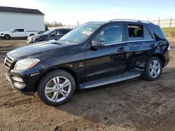 Mercedes-Benz Vehiculos salvage en venta: 2012 Mercedes-Benz ML 350 4matic