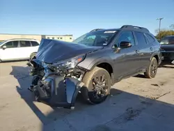 Salvage cars for sale at Wilmer, TX auction: 2023 Subaru Outback Onyx Edition