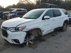 Salvage cars for sale at Savannah, GA auction: 2021 Chevrolet Traverse LT