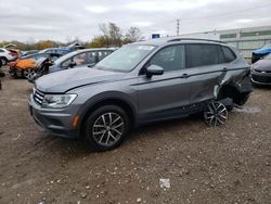 Salvage cars for sale at Chicago Heights, IL auction: 2021 Volkswagen Tiguan S