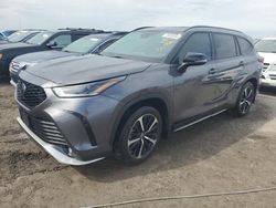 Salvage cars for sale at Arcadia, FL auction: 2022 Toyota Highlander XSE