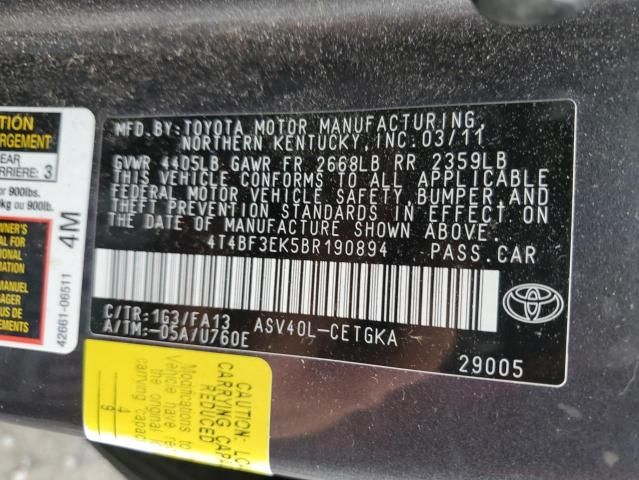 2011 Toyota Camry Base