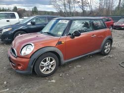 Salvage cars for sale at Candia, NH auction: 2013 Mini Cooper