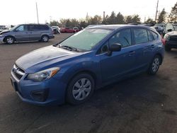 Salvage cars for sale from Copart Denver, CO: 2014 Subaru Impreza