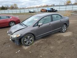 Salvage cars for sale at Columbia Station, OH auction: 2010 Honda Civic LX