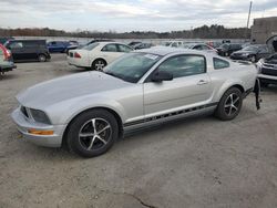 Salvage cars for sale at Fredericksburg, VA auction: 2005 Ford Mustang