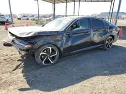 Salvage cars for sale at San Diego, CA auction: 2020 Honda Accord Sport