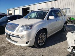 Salvage cars for sale at Chambersburg, PA auction: 2012 GMC Acadia Denali