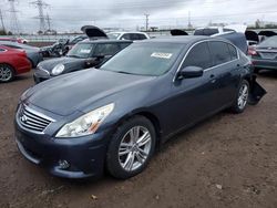 2012 Infiniti G37 en venta en Elgin, IL