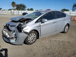 Toyota Prius plug-in salvage cars for sale: 2014 Toyota Prius PLUG-IN