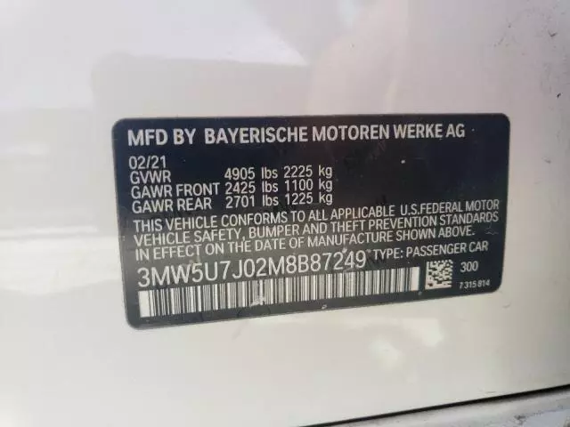 2021 BMW M340I