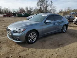 Salvage cars for sale at auction: 2014 Infiniti Q50 Base