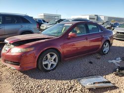 Acura salvage cars for sale: 2004 Acura TL