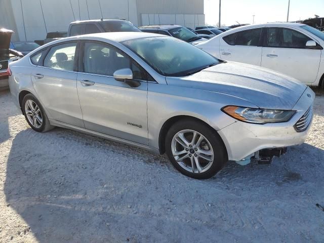 2018 Ford Fusion SE Hybrid