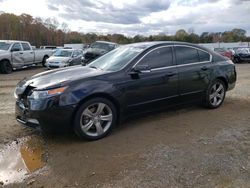 Salvage cars for sale at Mocksville, NC auction: 2013 Acura TL Advance