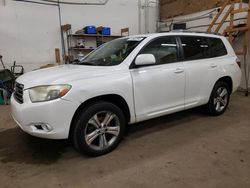 Salvage Cars with No Bids Yet For Sale at auction: 2008 Toyota Highlander Sport