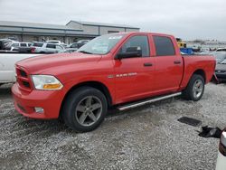 Dodge ram 1500 st salvage cars for sale: 2012 Dodge RAM 1500 ST