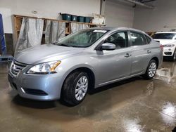 Salvage cars for sale from Copart Elgin, IL: 2014 Nissan Sentra S