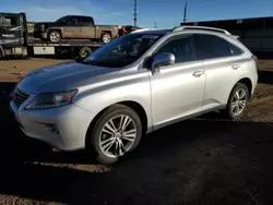 Salvage cars for sale at Colorado Springs, CO auction: 2015 Lexus RX 350 Base