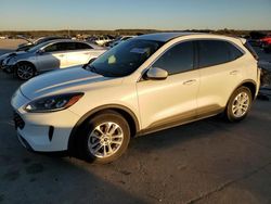 Salvage cars for sale from Copart Grand Prairie, TX: 2020 Ford Escape SE