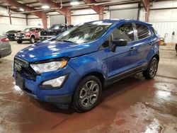 Salvage cars for sale at Lansing, MI auction: 2020 Ford Ecosport S